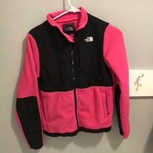 pink north face